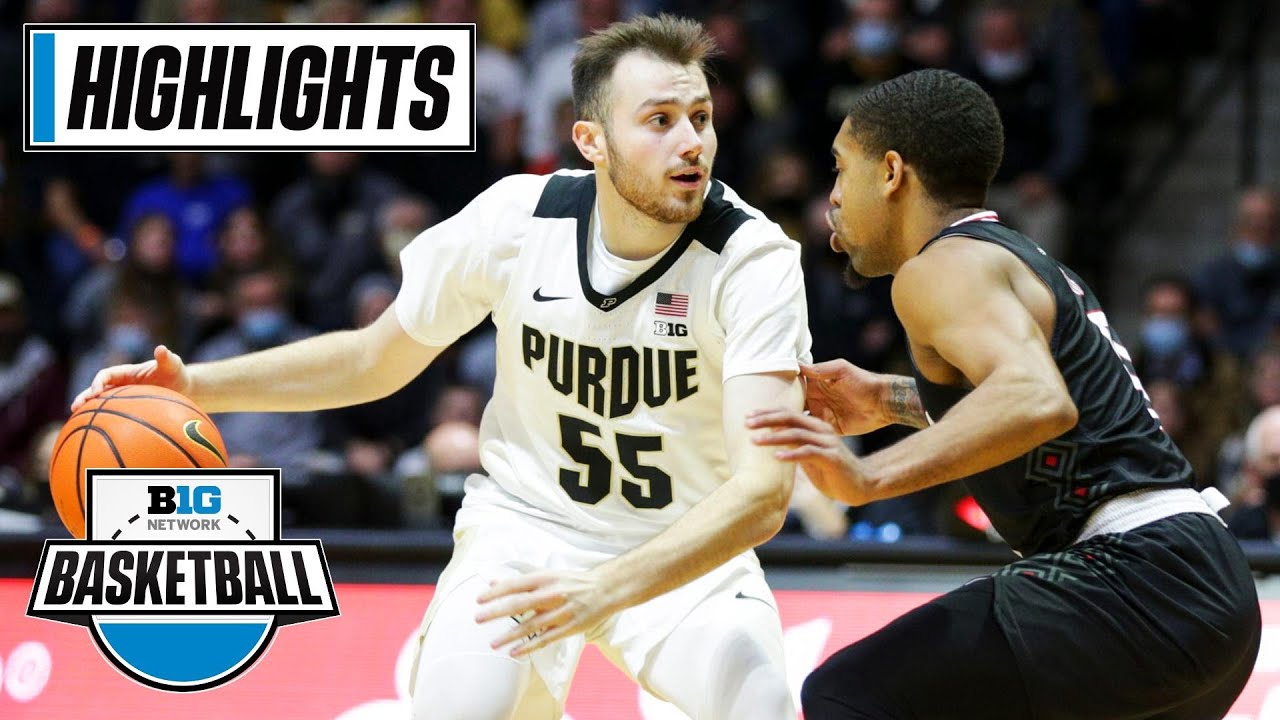 NebraskaOmaha at Purdue Big Ten Men's Basketball Highlights Nov. 26, 2021 YouTube