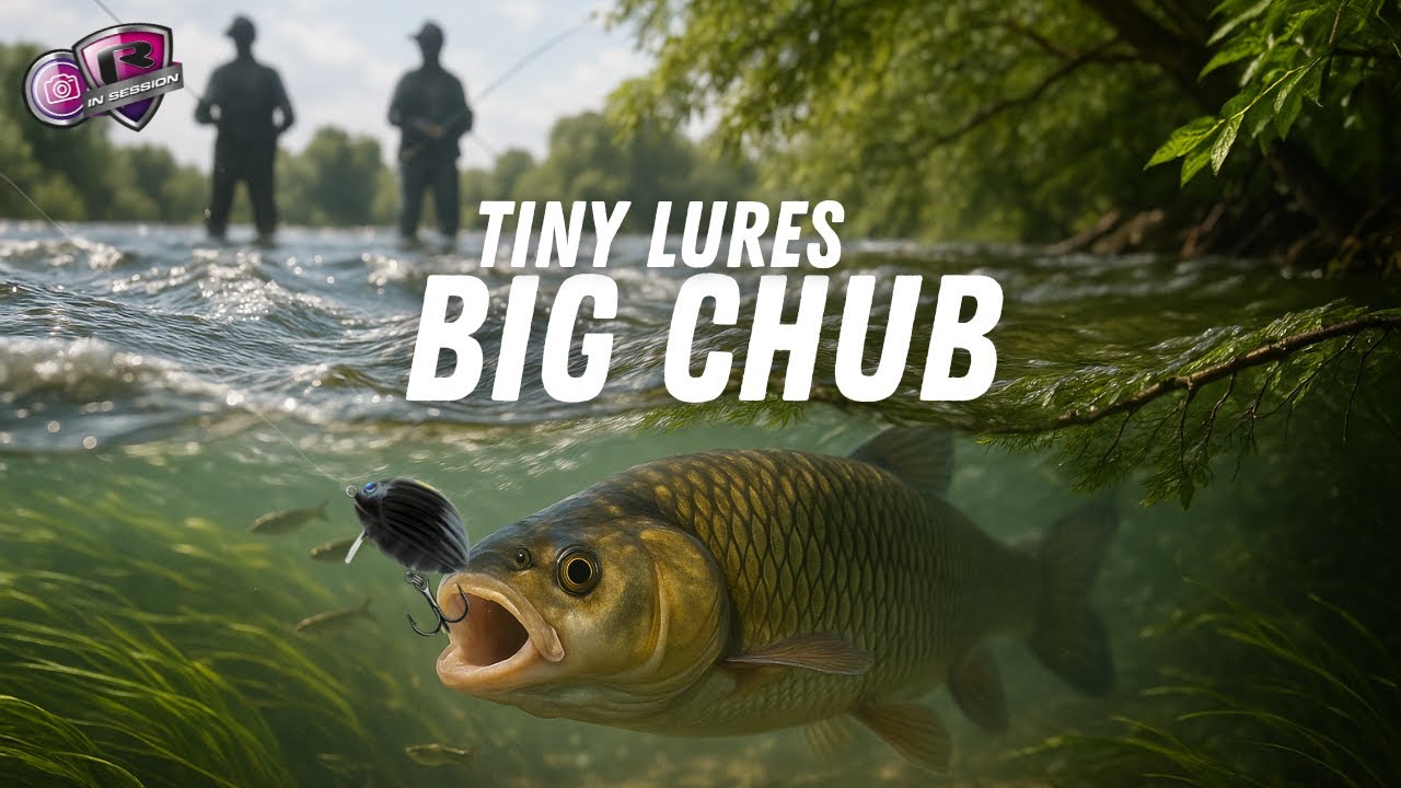 Tiny Lures, BIG Chub: Unlocking Monster UK River Catches | Sam and Ben's River Vlog
