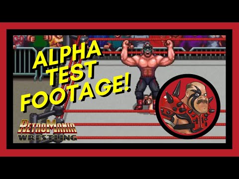 RetroMania Wrestling | Extended Alpha Test Footage (2019)