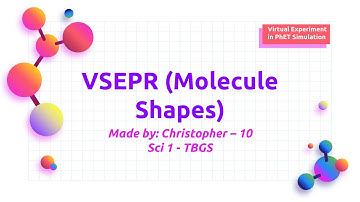 VSEPR (Molecule Shape) - PhET Simulation