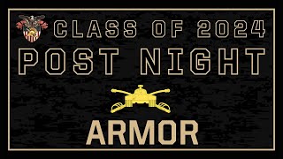 West Point Class of 2024 Armor Post Night