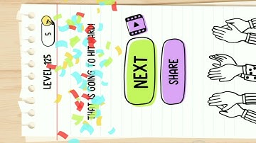 Brain Test Level 125 || Help The Kid On Right Win The Snowball Fight .