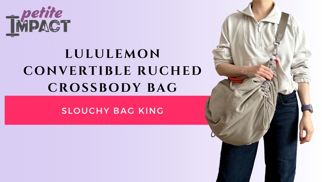 ショルダーバッグ Lululemon  convertible ruched crossbody lululemon-convertible-ruched-