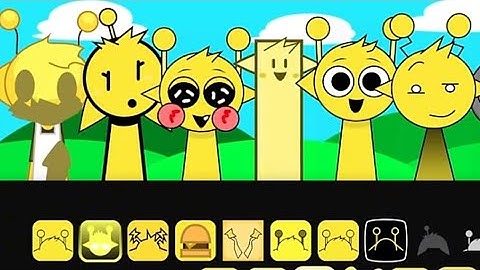 Incredibox Sprunki - Every Simon Singing Together (Retake, Sprunout, Sprunksters But, Pyramixed)