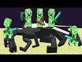 Playing MINECRAFT But CREEPERS Beat The Game For You...