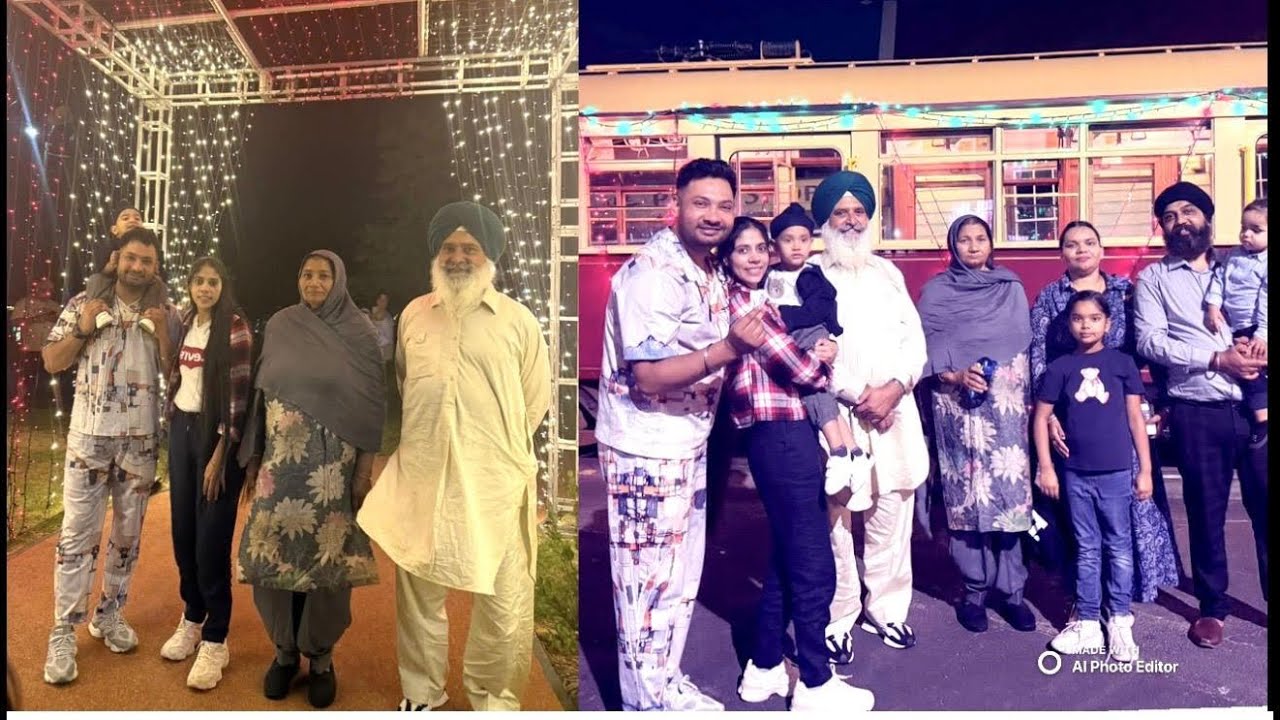 Aj Asi sare Auckland vich night lights vekhn gye ❤️Auckland's Stunning NighttimeTransformation🥳🥳