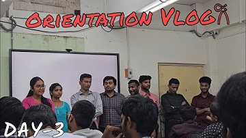 ICAI OC Vlog,Day-3|ICAI ORIENTATION|ICAI HYD