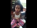 My 3 year old tries to get out of trouble by telling stories with Tiffany Sims