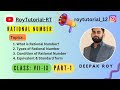 Part 1|Rational Number|Types of Rational Number|#equivalent |#standardform #roytutorial