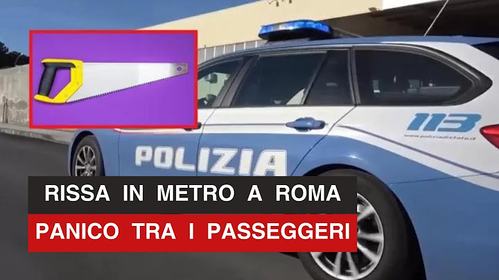 Roma, rissa sulla metro!! In tre si affrontano armati tra I passeggeri in fuga!