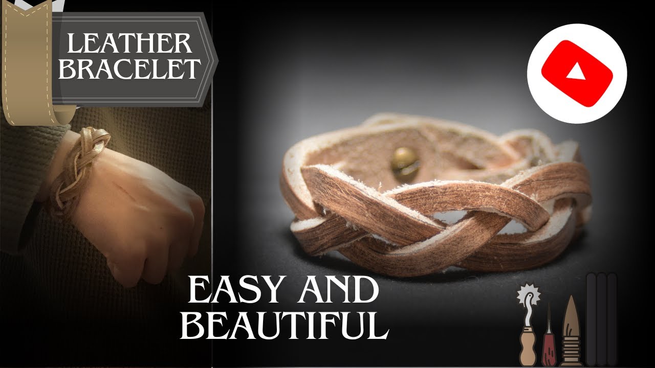 How To Make A Mystery Braid Leather Bracelet YouTube How to make a mystery braid leather bracelet youtube