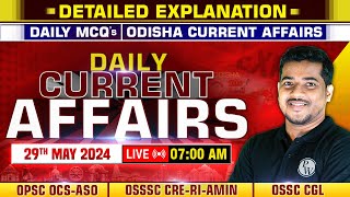 Daily Current Affairs : 29th May,2024 | OPSC OCS-ASO, OSSSC CRE-RI-AMIN, OSSC CGL | OPSC Wallah