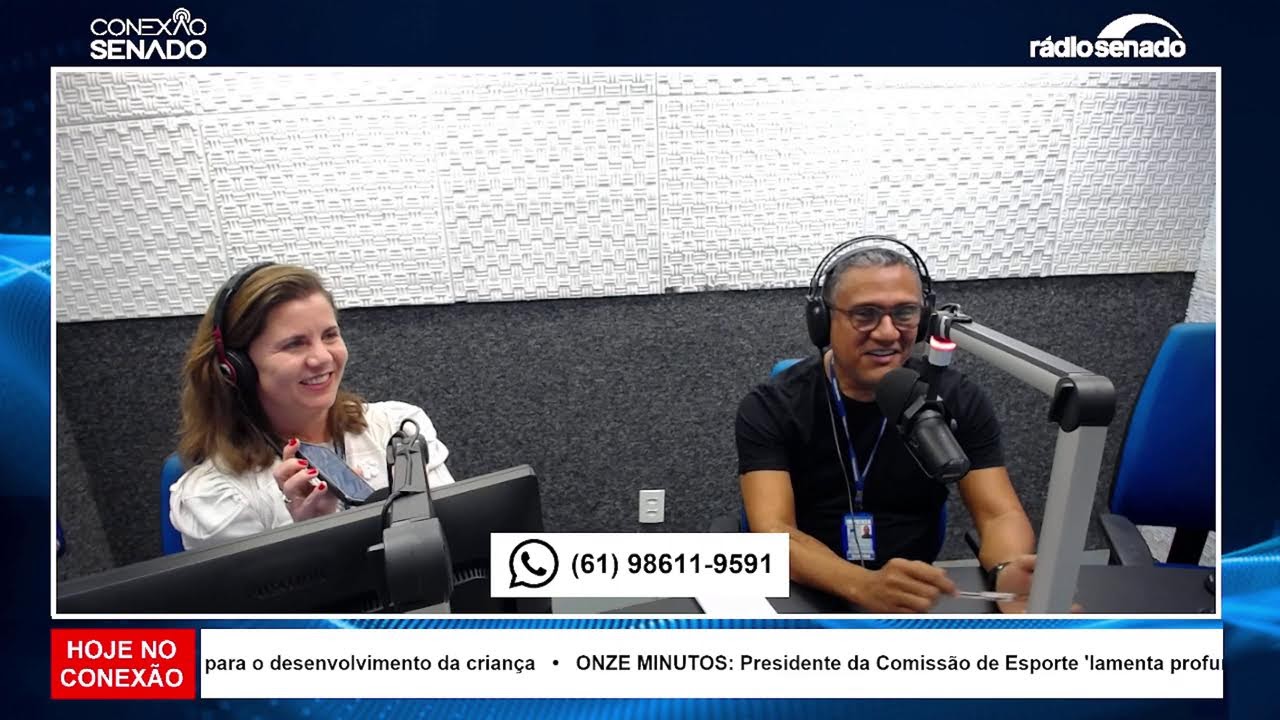 12/09/2025 Conexão Senado Federal Brasília - DF Rádio Senado -  Jornal TV📺 Senado 🇧🇷 Brasil Jornal TV