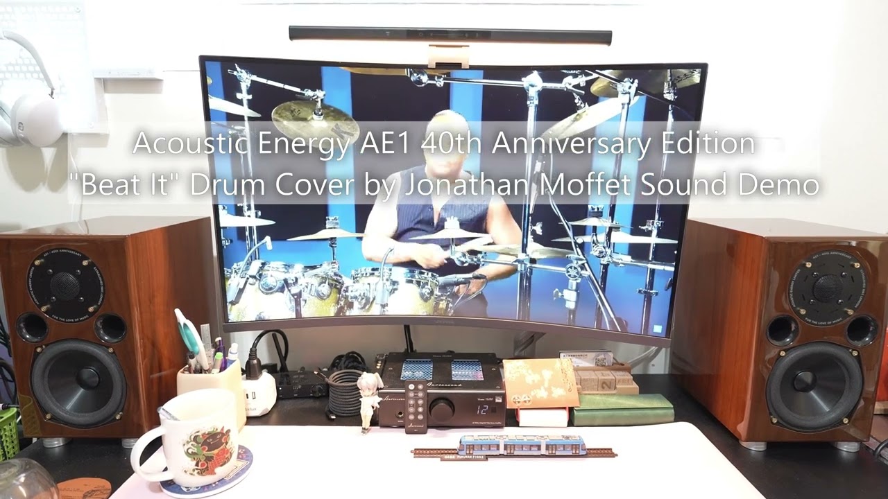 Acoustic Energy AE1 40th Anniversary "Beat It" Music Demo