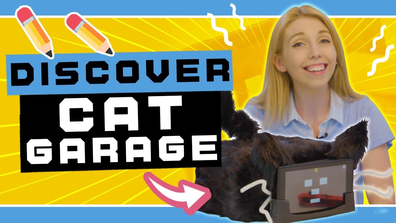 Make your own Nintendo Labo cat using Toy-Con Garage!