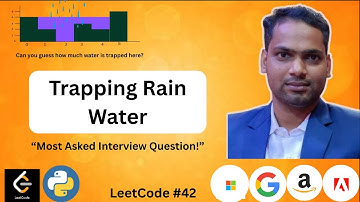 Trapping Rain Water | DSA Array interview question | #LeetCode 42 | #dsa | #educational