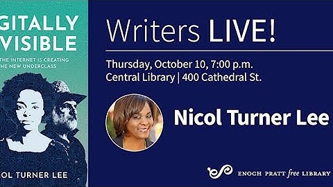 Nicol Turner Lee: Digitally Invisible