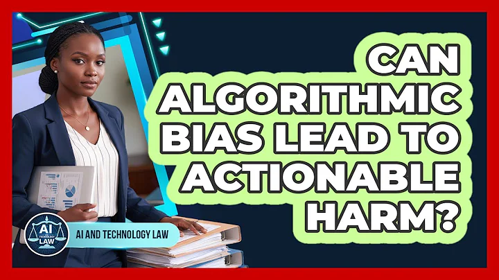 Can Algorithmic Bias Lead to Actionable Harm?