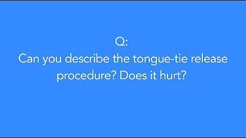 Description of an infant frenectomy procedure: Wit...