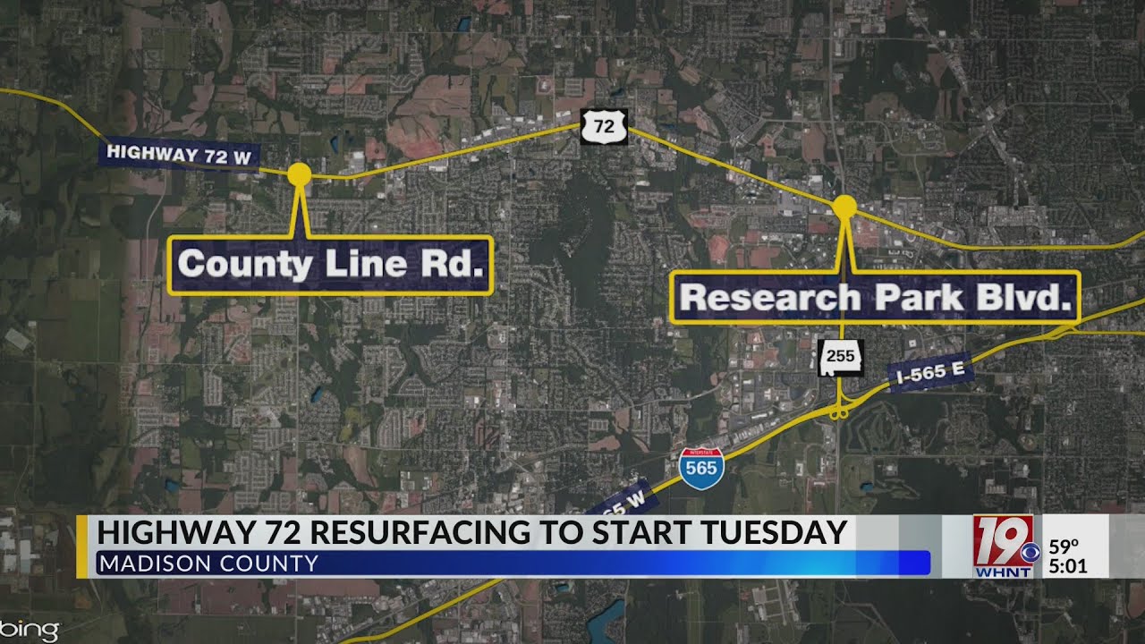 Highway 72 Resurfacing Project