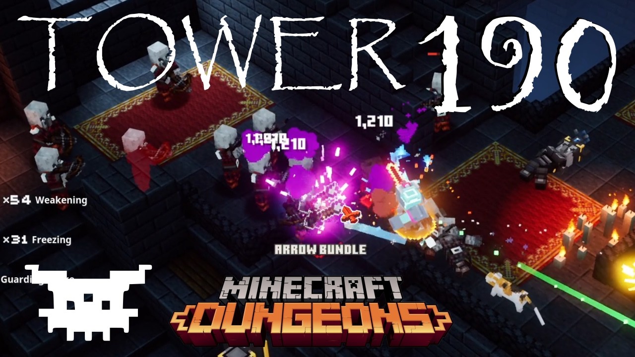 Minecraft Dungeons - Tower 190 (Apocalypse) (No Commentary Gameplay)