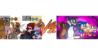 Original Vs Fera Animation Friday Night Funkin Vs Jerry But Everyone Sings It Fnf Battle