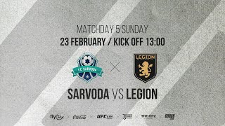 Sarvoda vs Legion | 1xBet Media Football League 2025 | Matchday 5