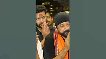 Actors Jayam Ravi With Jayaram Going To Sabarimala Temple Recent Pictures