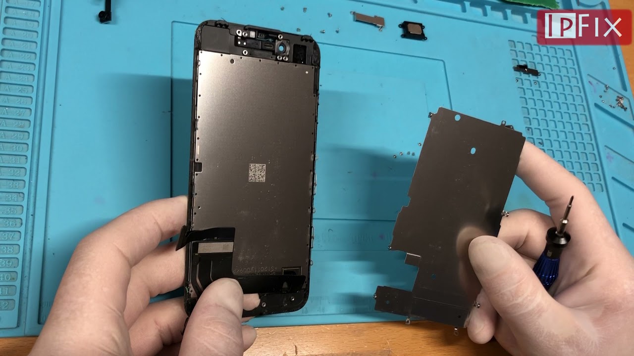 iPhone 7 - Skærm Reparation (Udskiftning af Skærm) - YouTube