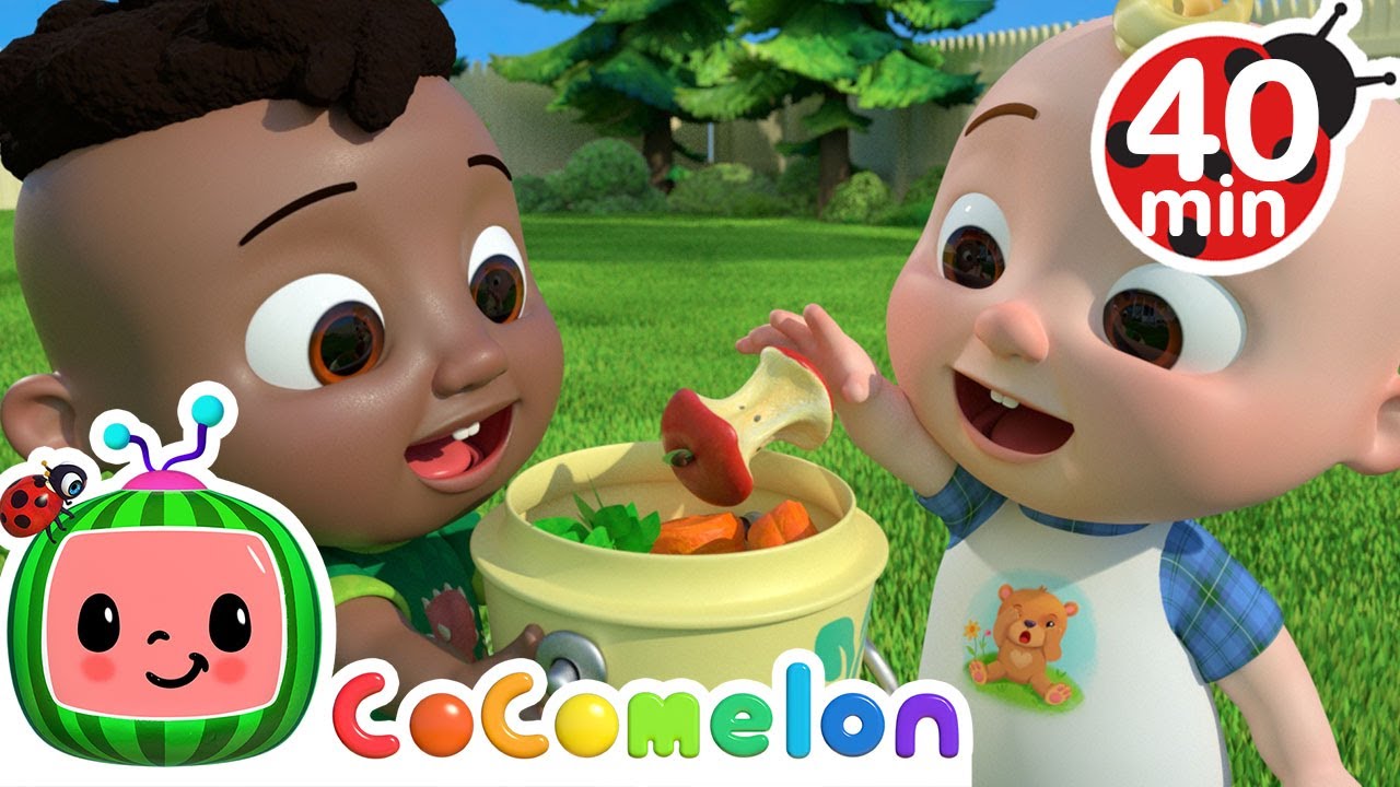 Compost Song (Earth Day Songs) + More Nursery Rhymes  Kids Songs - Cocomelon