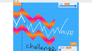 Playing the Wave... on Scratch?! - Geometry Dash Scratch