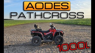 Купил новый  Квадроцикл AODES PATHCROSS 1000  первые впечатления и отзыв владельца