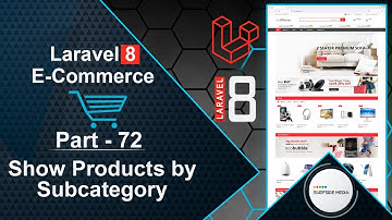 Laravel 8 E-Commerce - Show Products by Subcategory