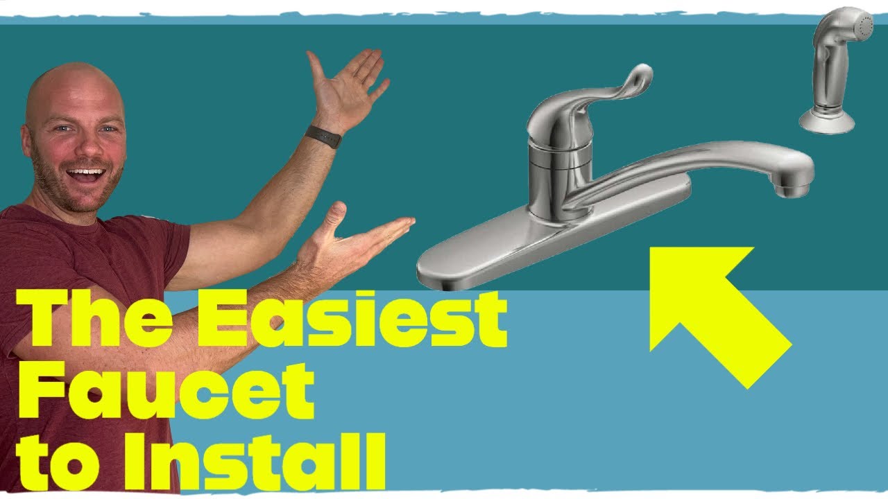 Install A Kitchen Faucet For Beginners