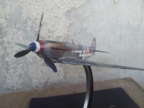 Сборка Як-3 Звезда 1:48 - шаг 5. Фото оконченной работы