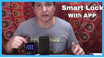 WiFi Smart Lock, Keyless Entry Door Lock with Touchscreen Keypad and  Remotely Control