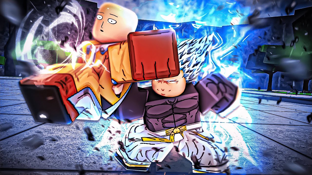 Strongest Battlegrounds GIF - Strongest Battlegrounds Saitama