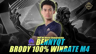 Best Moments 'Brody 100% Winrate M4' ECHO Bennyqt | M4 Word Championship