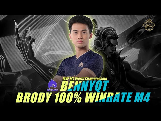 Best Moments 'Brody 100% Winrate M4' ECHO Bennyqt | M4 Word Championship class=