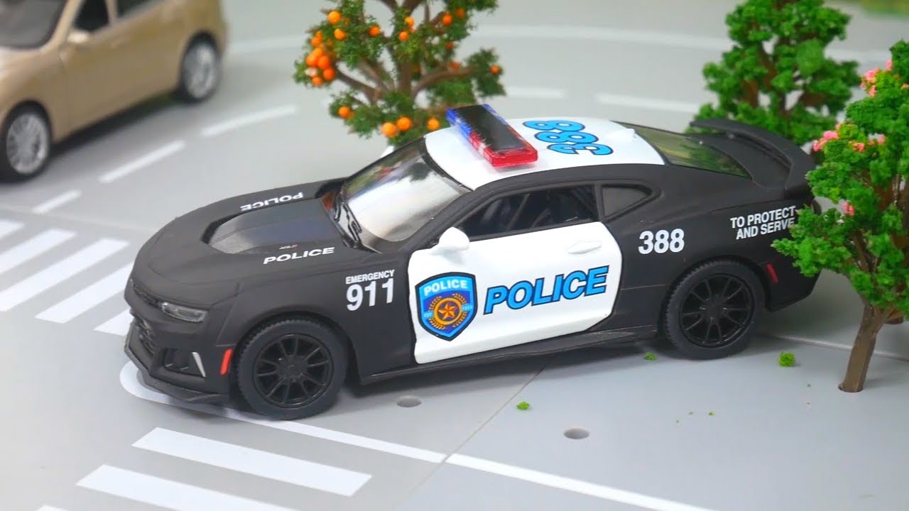 toy police car videos