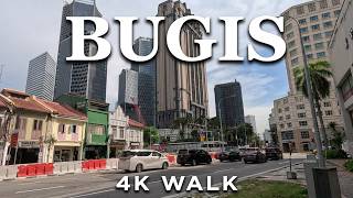 [4K] Singapore Bugis | North Bridge Road | Parkview Square Walk | 16 Apr 2026