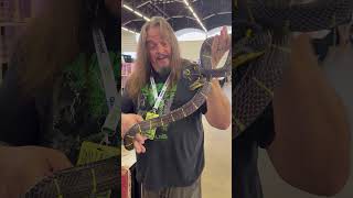 Holding a mean mangrove snake