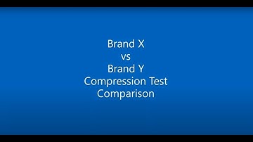 Pole Setting Foam Compression Test Comparison