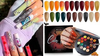 New MODELONES Color Cubes! + NAIL ART PRINTER | Monster High Halloween Nails Spooky 123go XXL Square