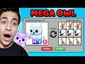 MEGA SNOW OWL TRADE !? Çocuk Mega Neon Pet Verdi !! ( Roblox Adopt Me )