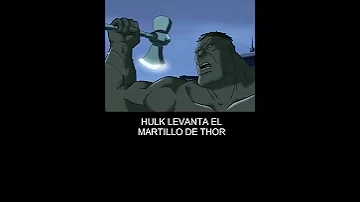 ¿Por qué Hulk no puede levantar el martillo de Thor?