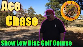 Chasing Our First Ever Ace at Showlow Disc Golf Course!