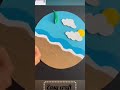 summer 🏝️🌞 beach scenery 😎 #anjaliartandcraftideas