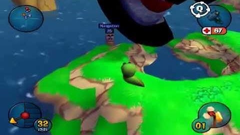 Worms 3D PC Gameplay Part 3 WIN