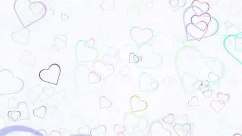 Open Hearts Floating Animation Motion Background Stock Video Footage Free For Editing
